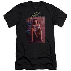 Flashdance Title Men's Ultra-Soft 30/1 Cotton Slim Short-Sleeve T-Shirt