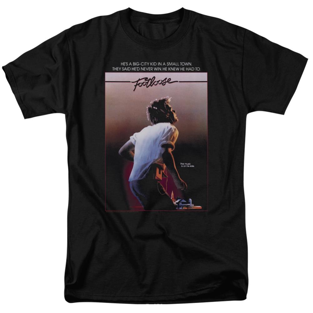 Footloose Poster Men's 18/1 Cotton Short-Sleeve T-Shirt