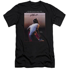 Footloose Poster Men's Ultra-Soft 30/1 Cotton Slim Short-Sleeve T-Shirt