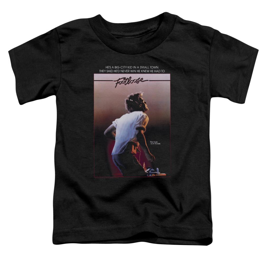 Footloose Poster Toddler 18/1 Cotton Short-Sleeve T-Shirt