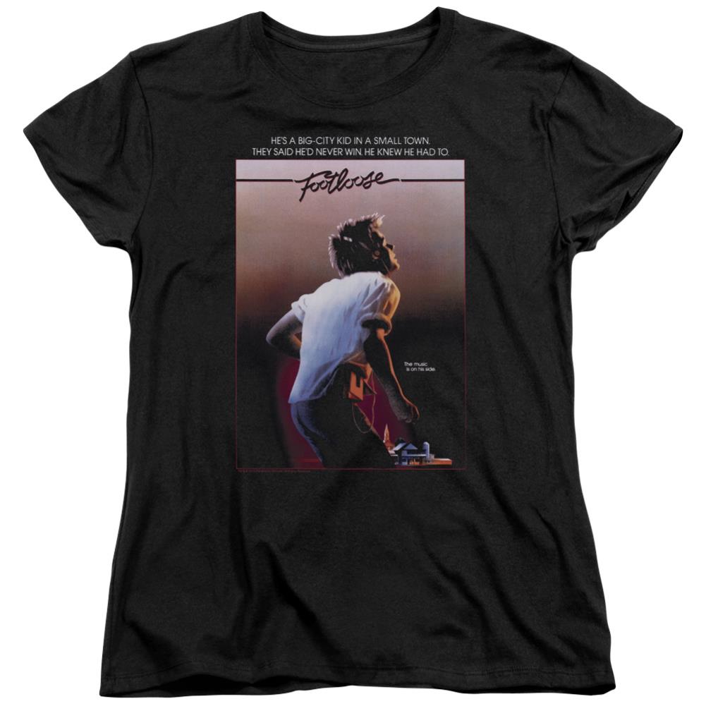 Footloose Poster Women's 18/1 Cotton Short-Sleeve T-Shirt