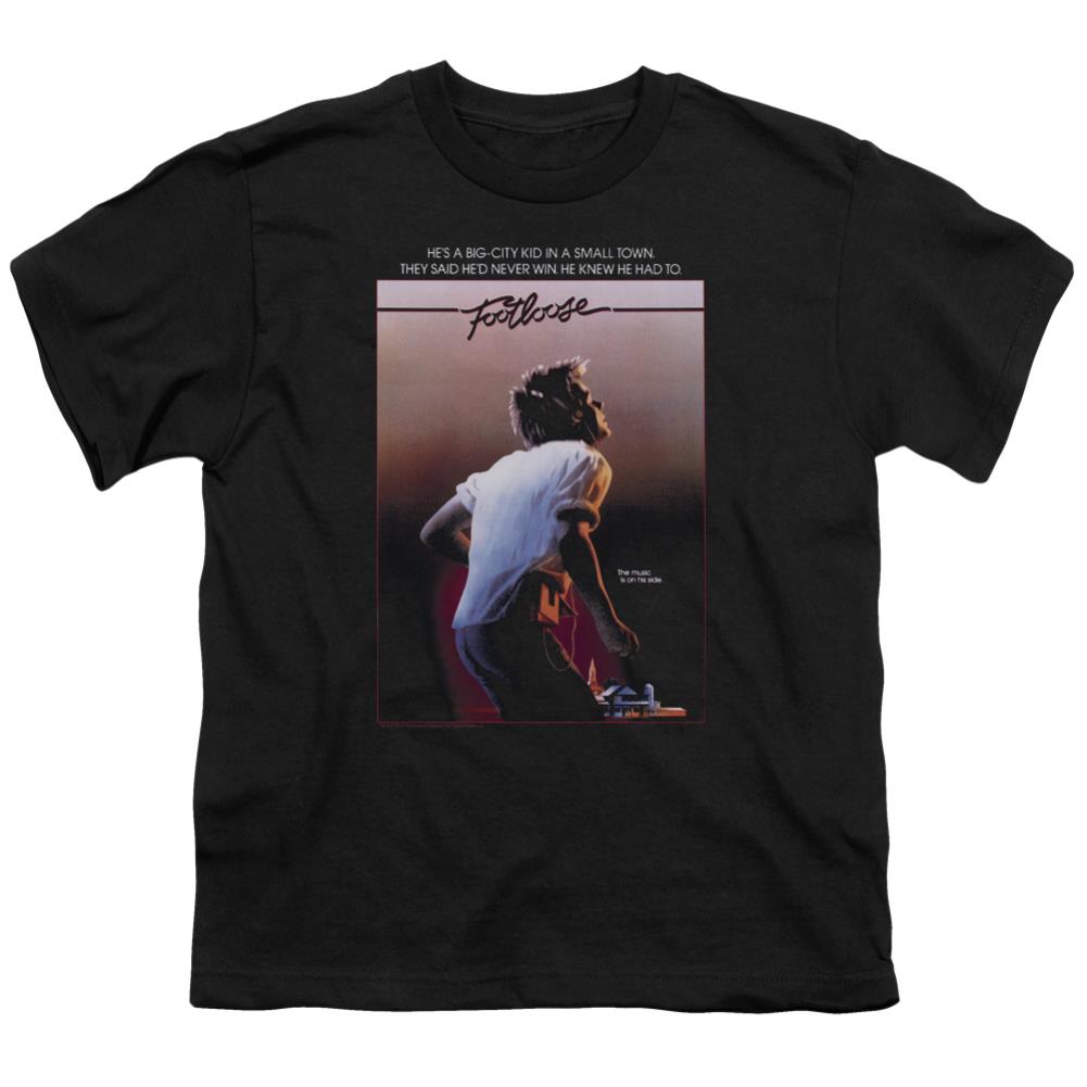 Footloose Poster Youth 18/1 100% Cotton Short-Sleeve T-Shirt