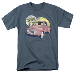Ford 1950 F1 Bonus Built Men's 18/1 Cotton Short-Sleeve T-Shirt