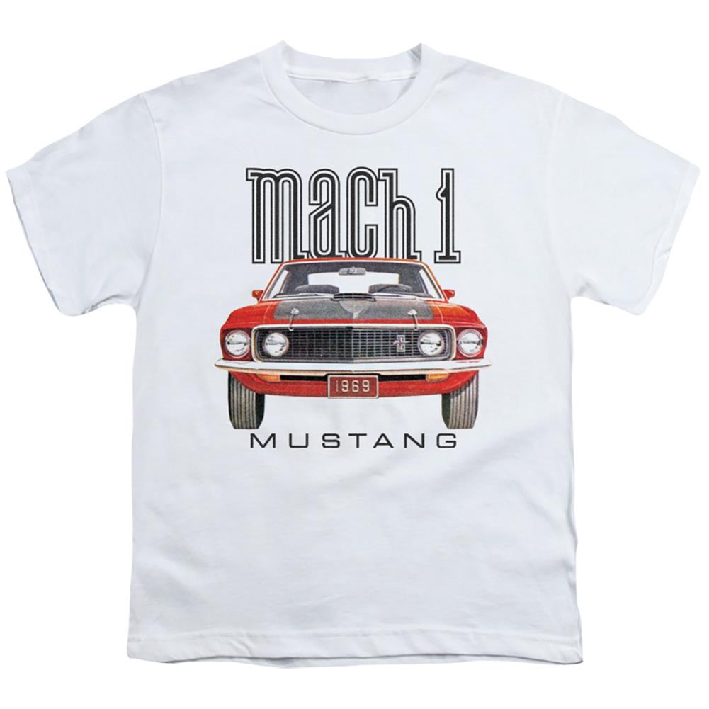 Ford 69 Mach 1 Youth 18/1 100% Cotton Short-Sleeve T-Shirt