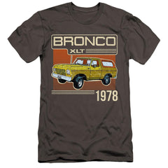 Ford Bronco 1978 Men's Ultra-Soft 30/1 Cotton Slim Short-Sleeve T-Shirt