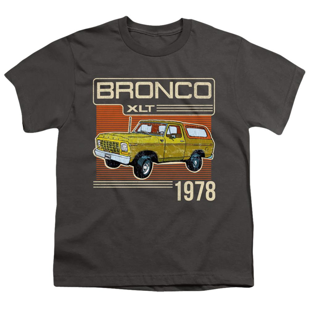 Ford Bronco 1978 Youth 18/1 100% Cotton Short-Sleeve T-Shirt