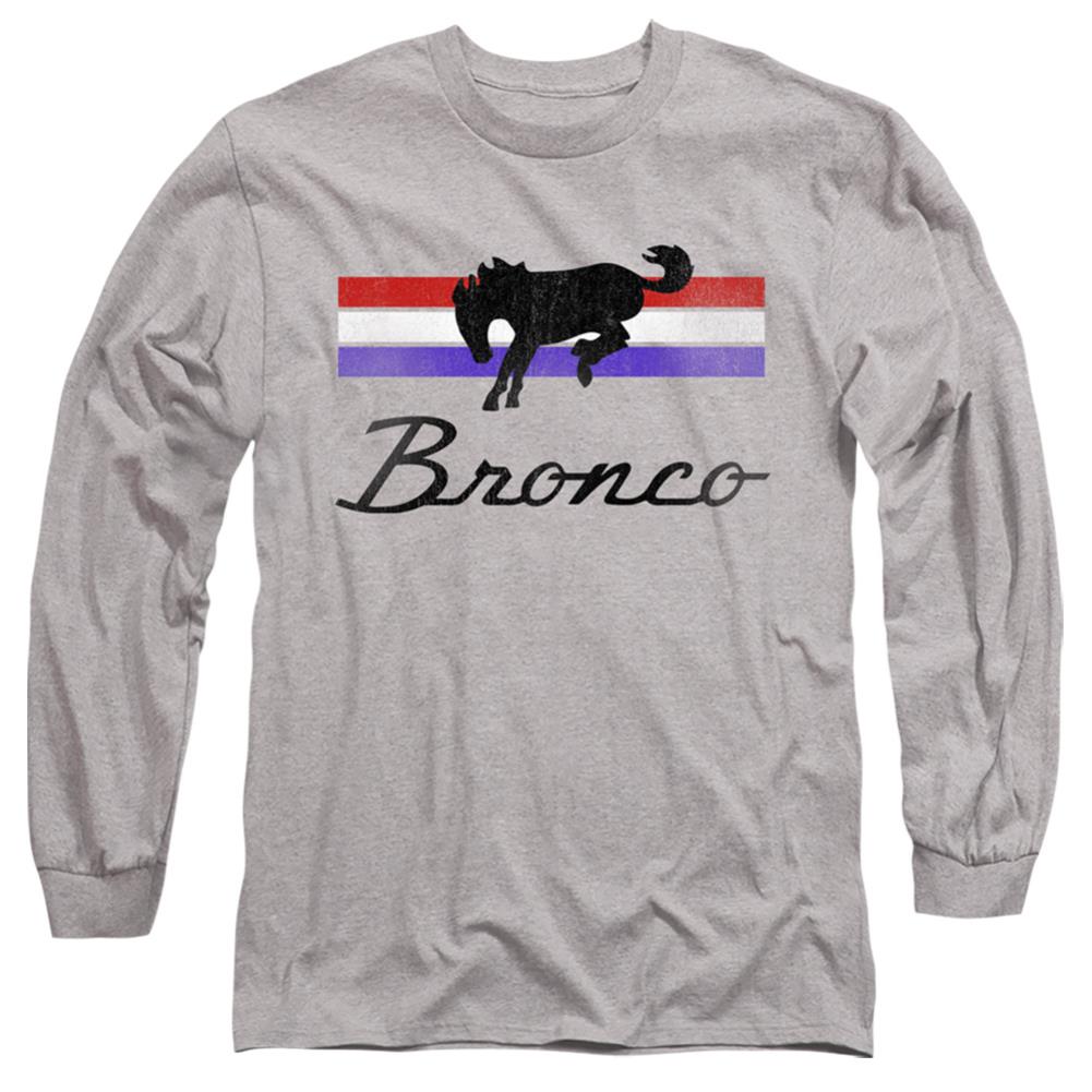 Ford Bronco Stripes Men's 18/1 Cotton Long-Sleeve T-Shirt