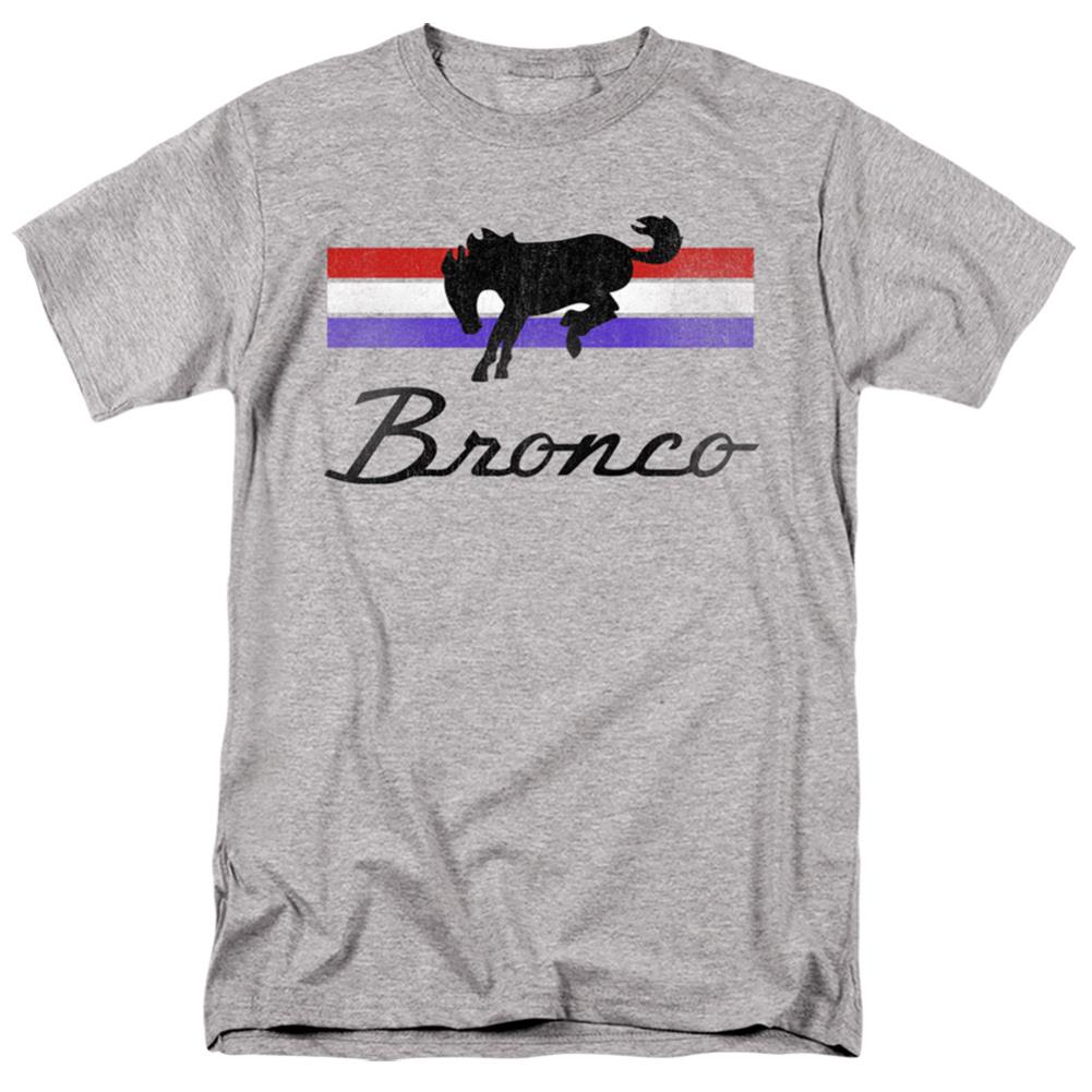 Ford Bronco Stripes Men's 18/1 Cotton Short-Sleeve T-Shirt
