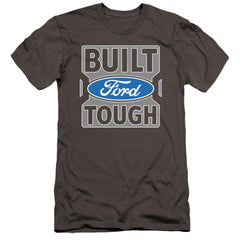 Ford Built Ford Tough Men's Ultra-Soft 30/1 Cotton Slim Short-Sleeve T-Shirt