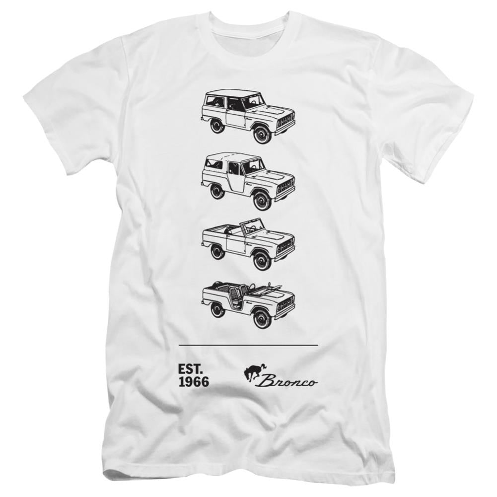 Ford Convert Men's Ultra-Soft 30/1 Cotton Slim Short-Sleeve T-Shirt