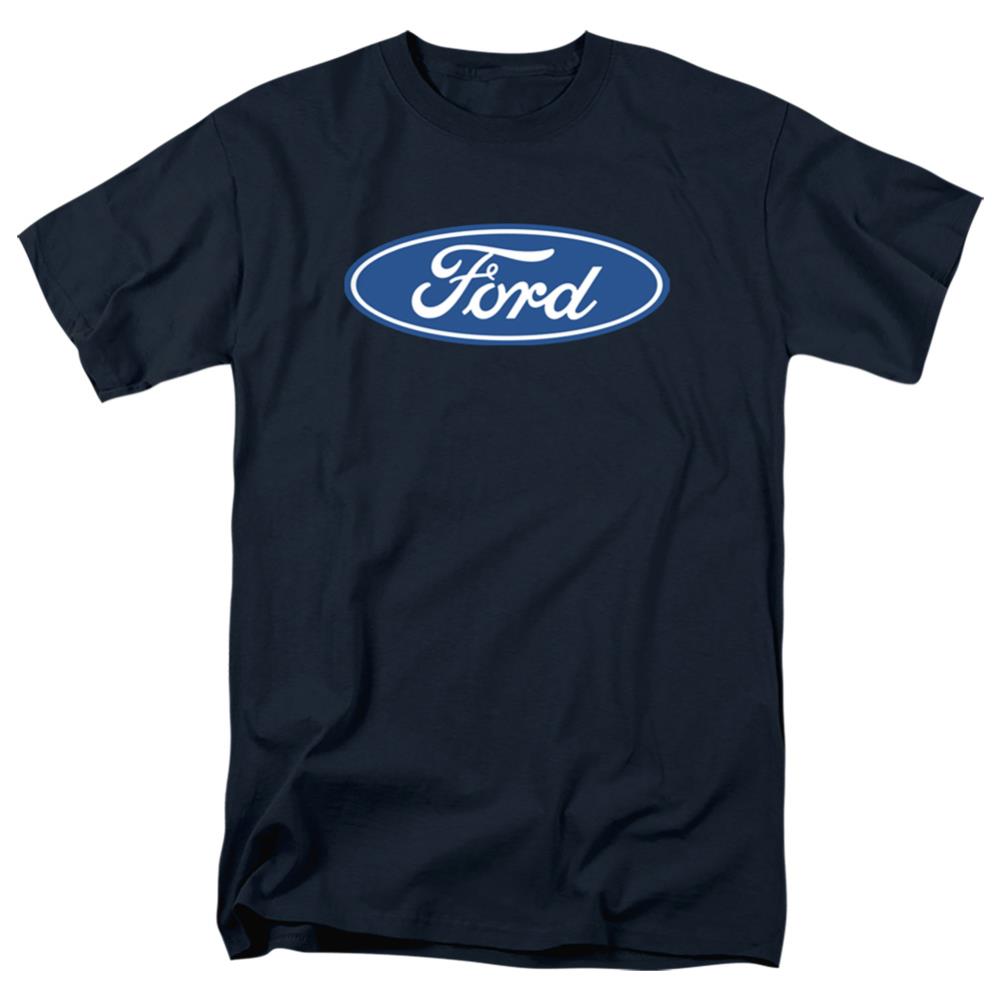 Ford Dimensional Logo Men's 18/1 Cotton Short-Sleeve T-Shirt