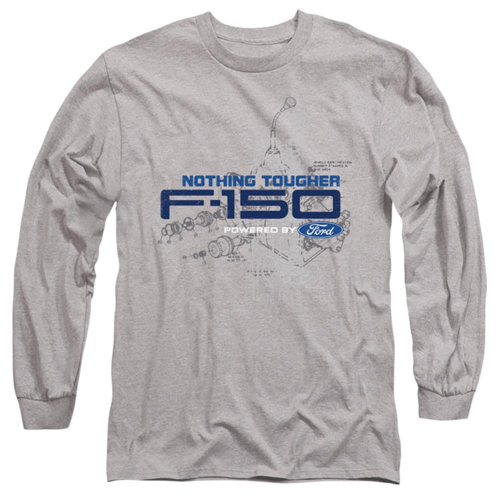Ford Engine Schematic Men's 18/1 Cotton Long-Sleeve T-Shirt