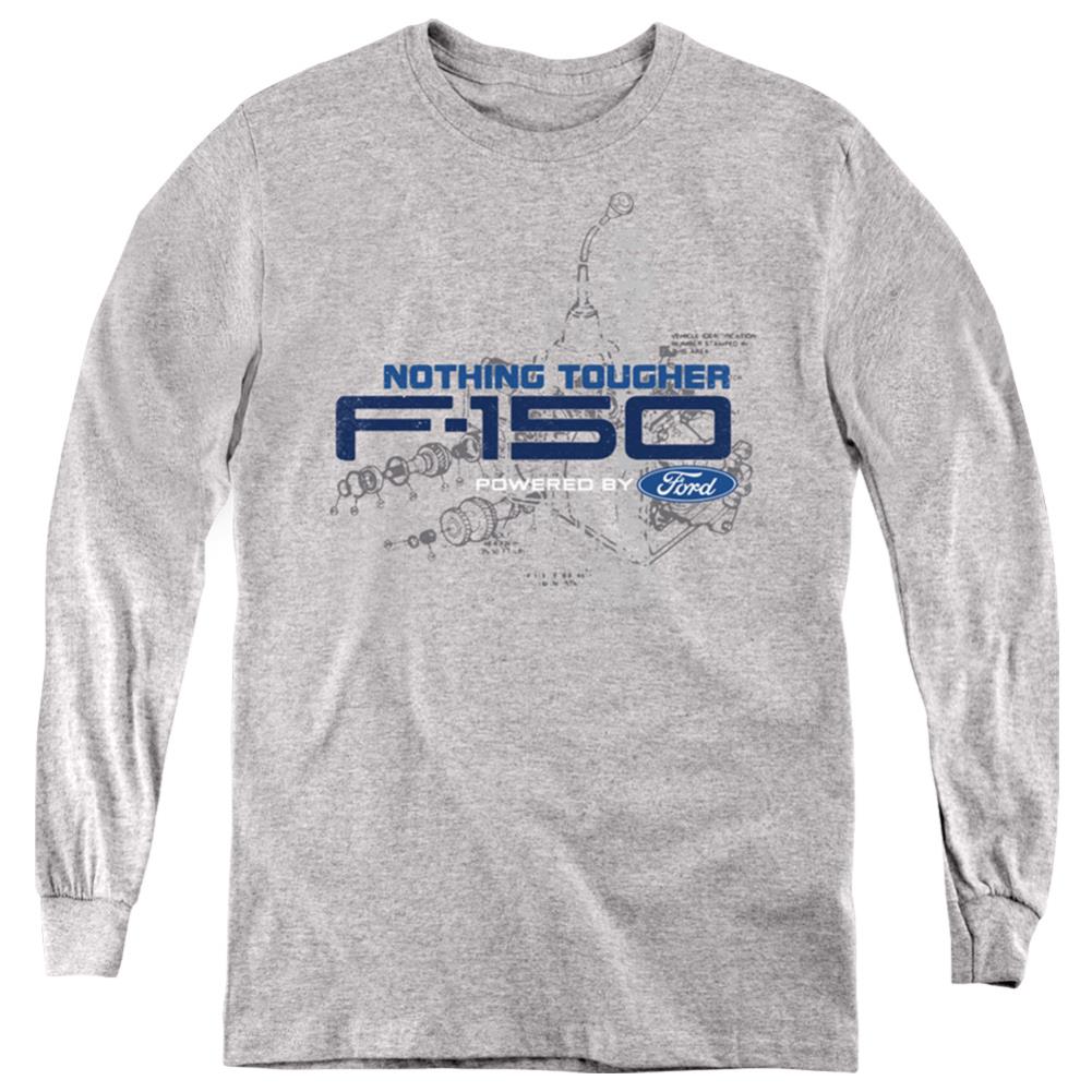 Ford Engine Schematic Youth Long-Sleeve T-Shirt