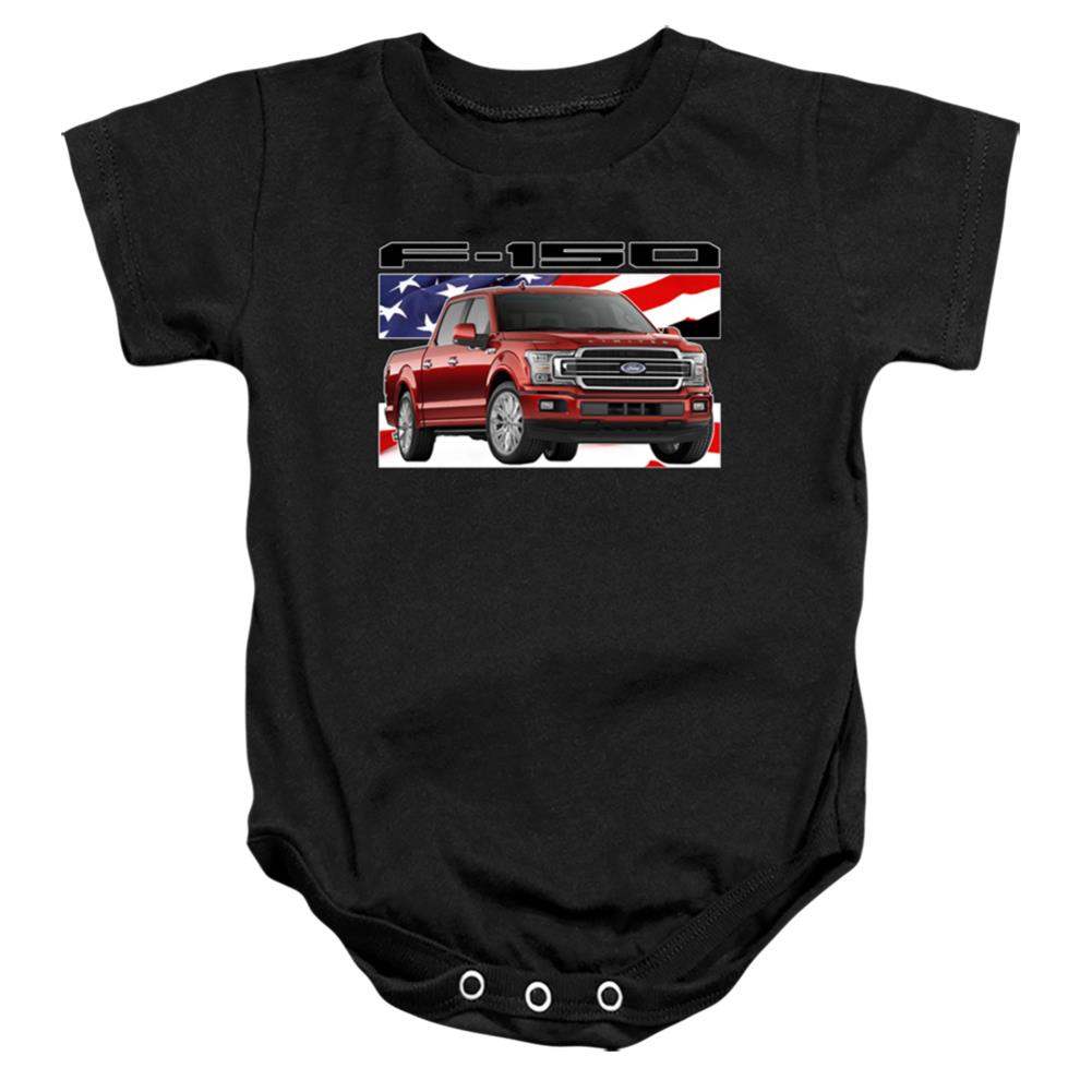 Ford F-150 Flag Infant's Cotton SS Snapsuit