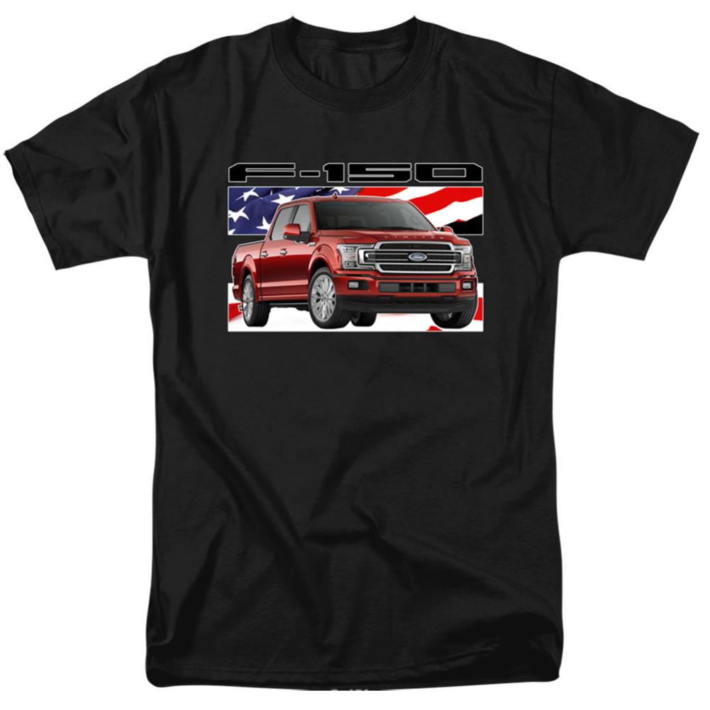 Ford F-150 Flag Men's 18/1 Cotton Short-Sleeve T-Shirt