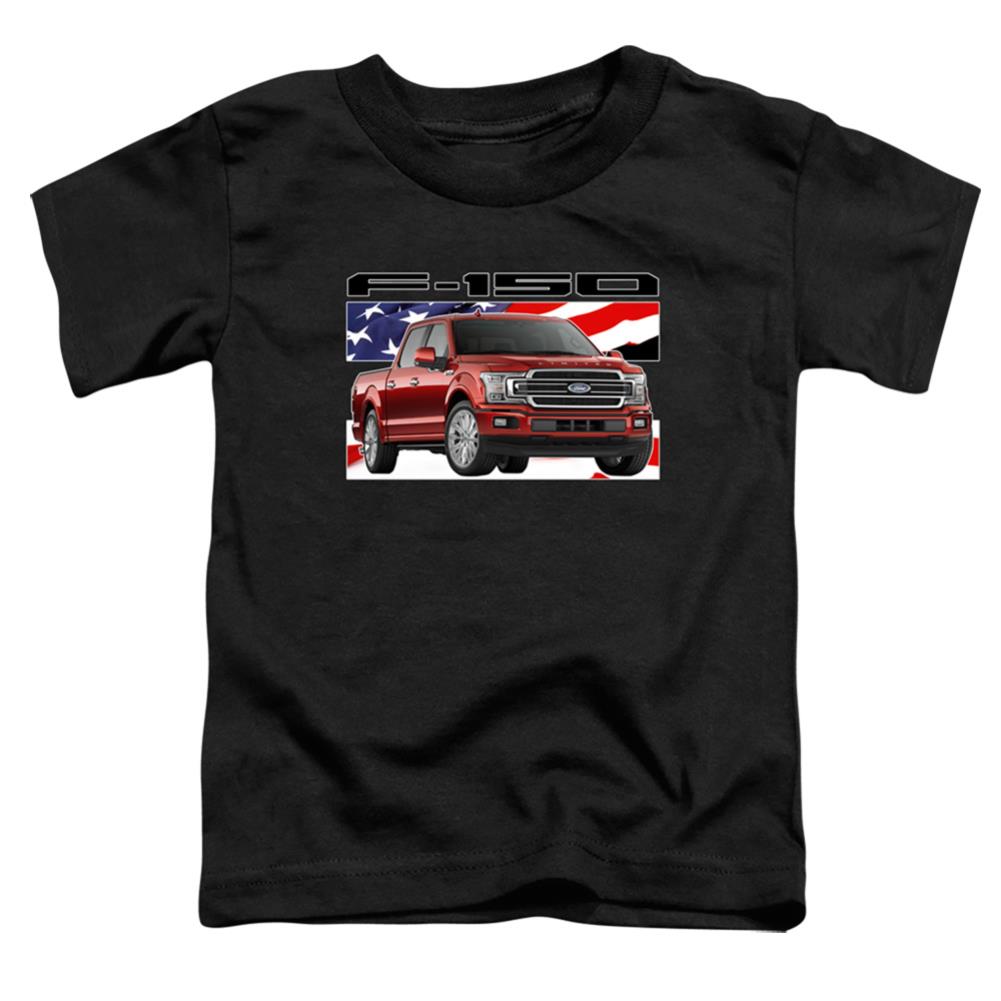 Ford F-150 Flag Toddler 18/1 Cotton Short-Sleeve T-Shirt