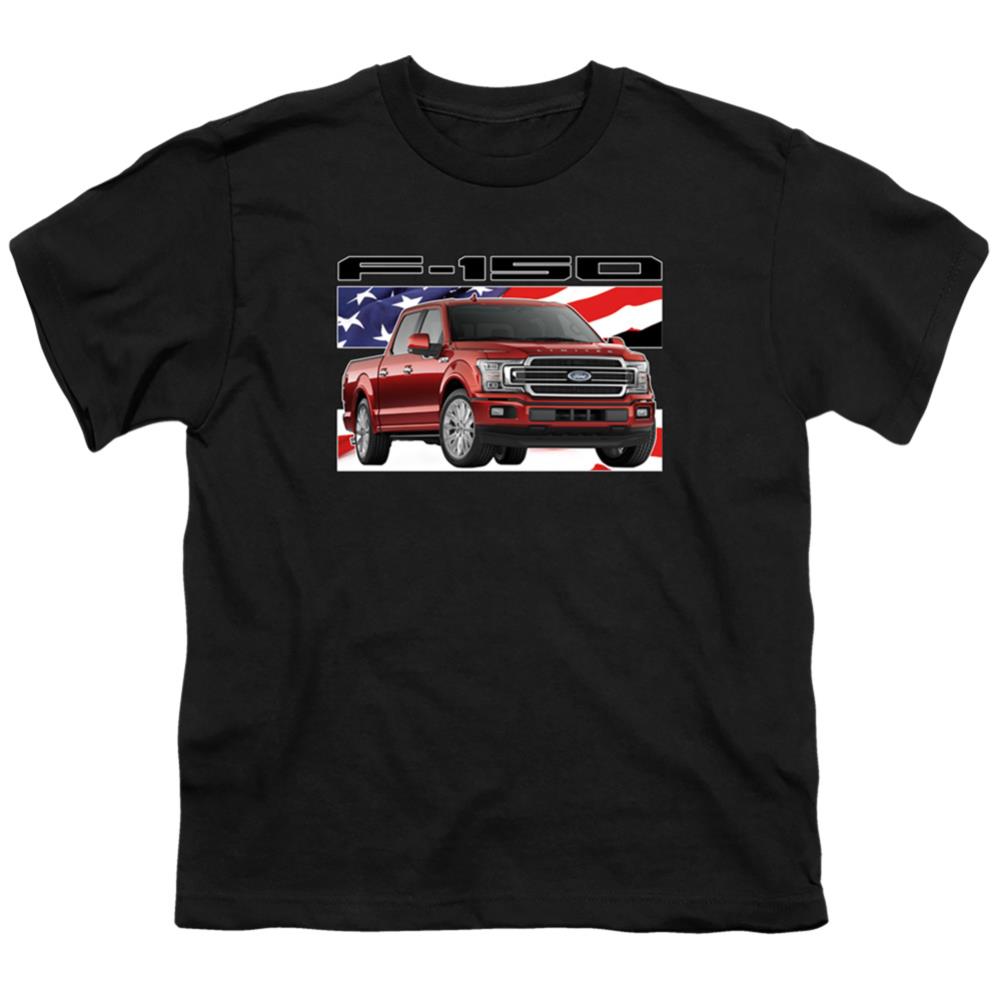 Ford F-150 Flag Youth 18/1 100% Cotton Short-Sleeve T-Shirt