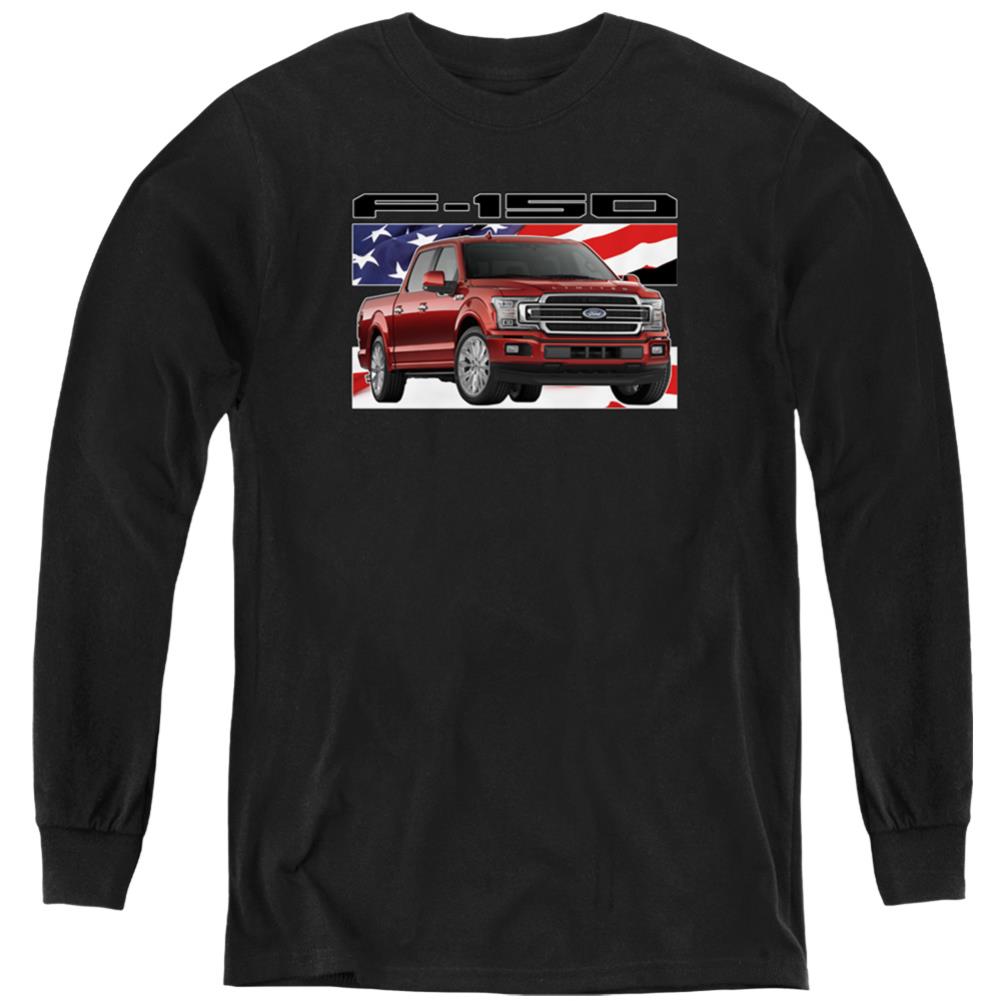 Ford F-150 Flag Youth Long-Sleeve T-Shirt