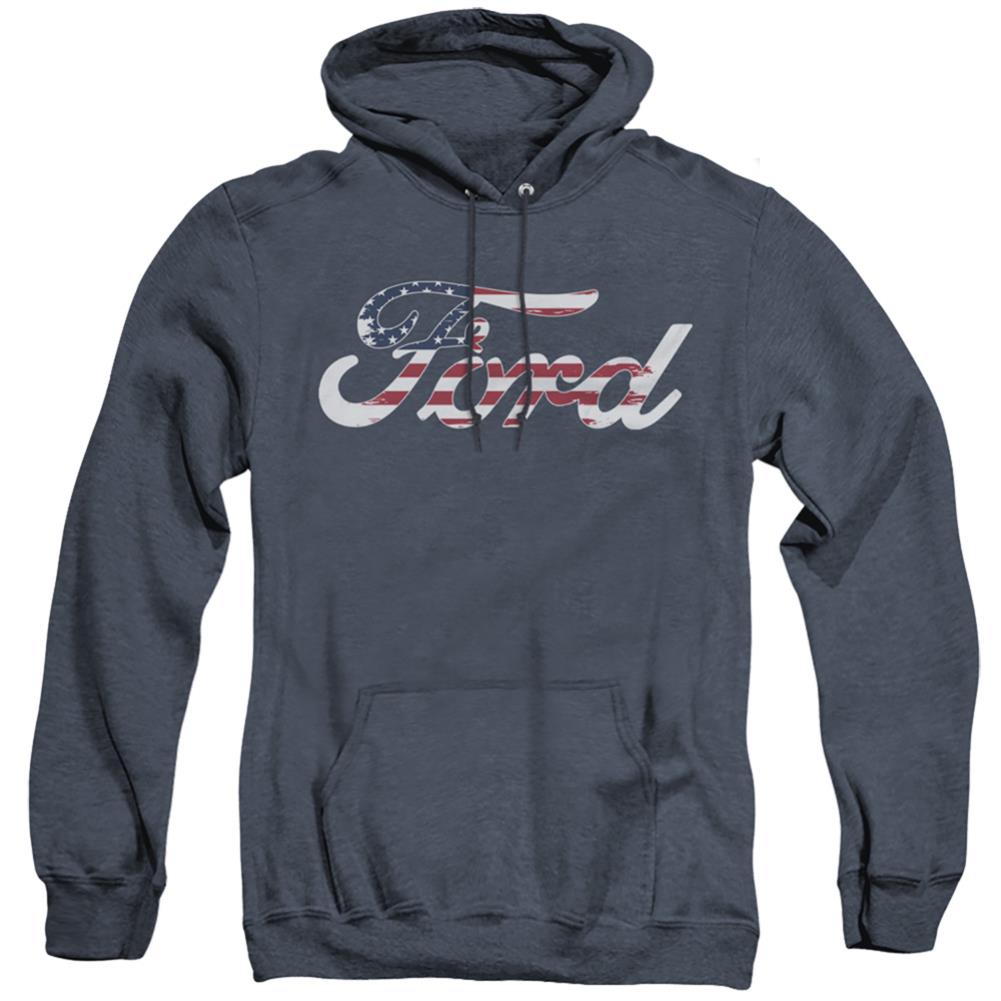 Ford Flag Logo Men's Pull-Over Hoodie