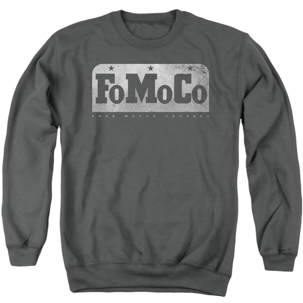 Ford Fomoco Men's Crewneck 50 50 Poly Long-Sleeve T-Shirt