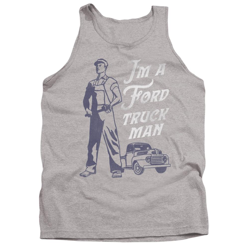 Ford Ford Truck Man Classic Men's 18/1 Cotton Tank Top