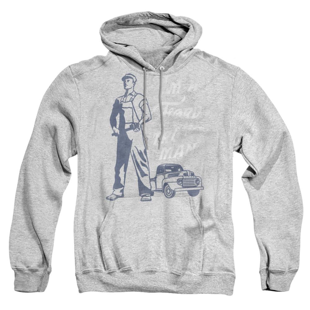 Ford Ford Truck Man Classic Men's Pull-Over 75 25 Poly Hoodie
