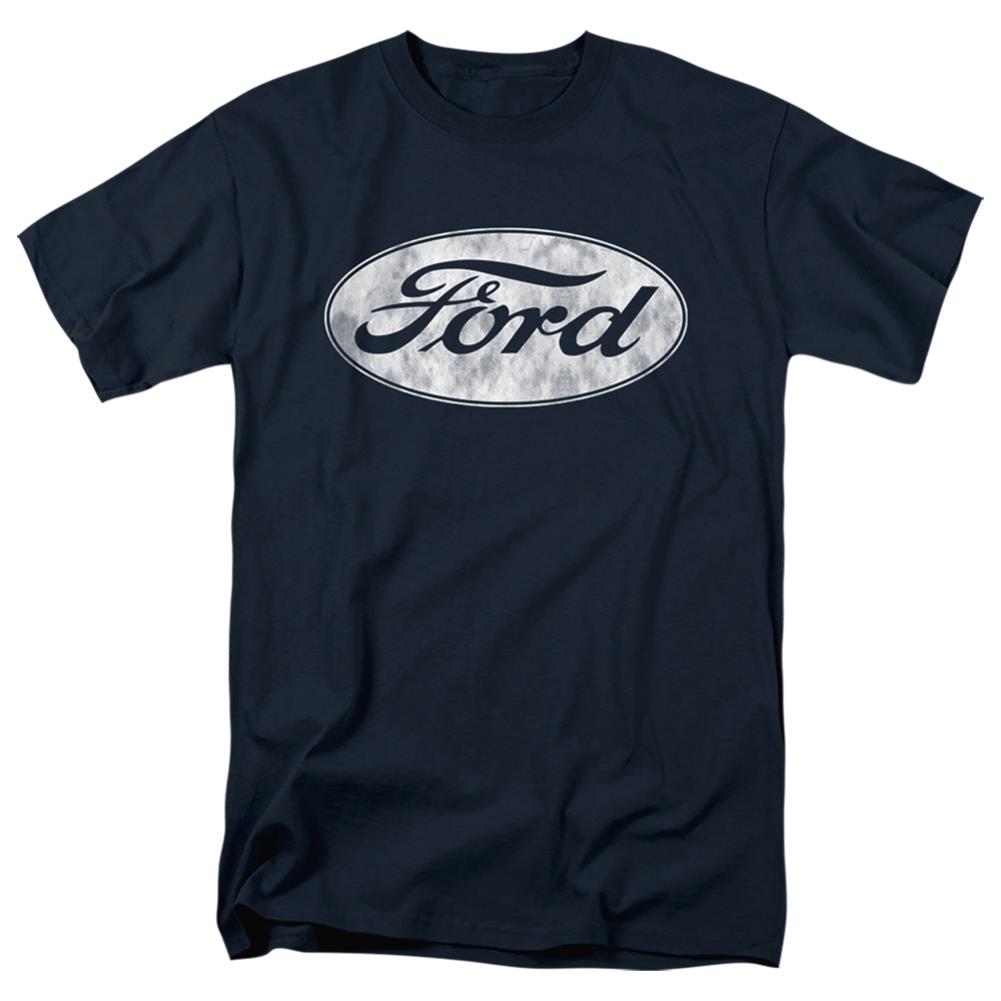 Ford Logo Men's 18/1 Cotton Short-Sleeve T-Shirt