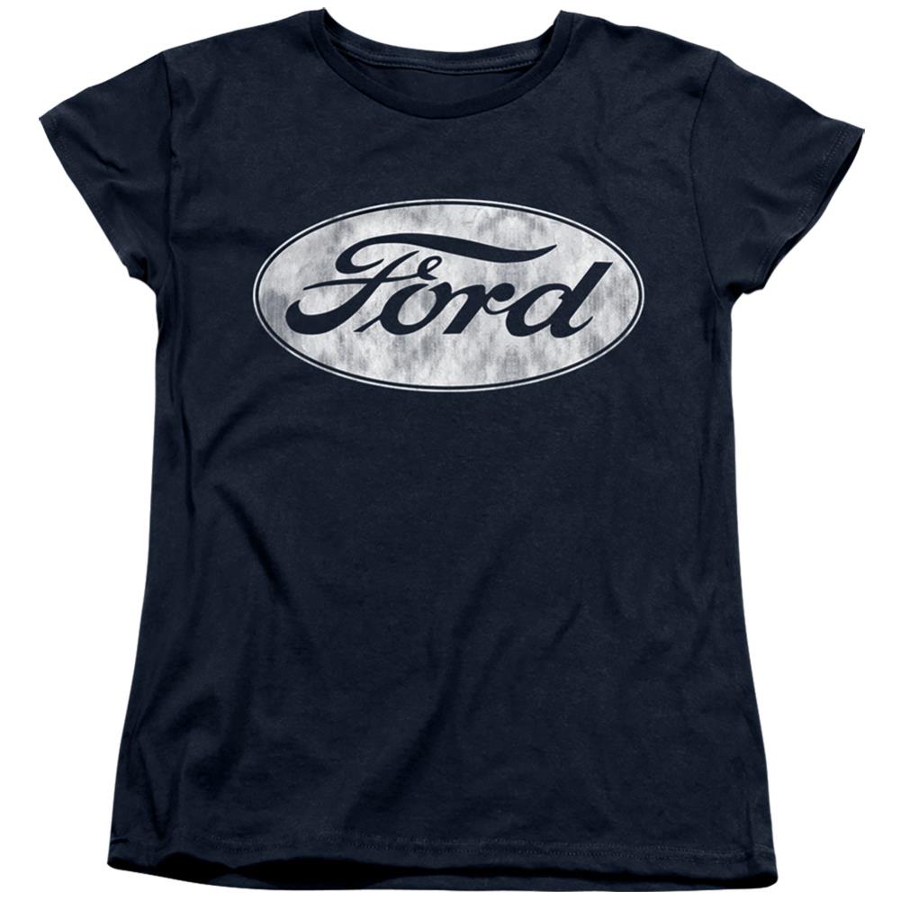 Ford Logo Women's 18/1 Cotton Short-Sleeve T-Shirt