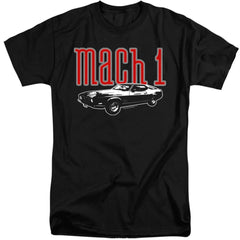 Ford Mach 1 Men's 18/1 Tall Cotton Short-Sleeve T-Shirt
