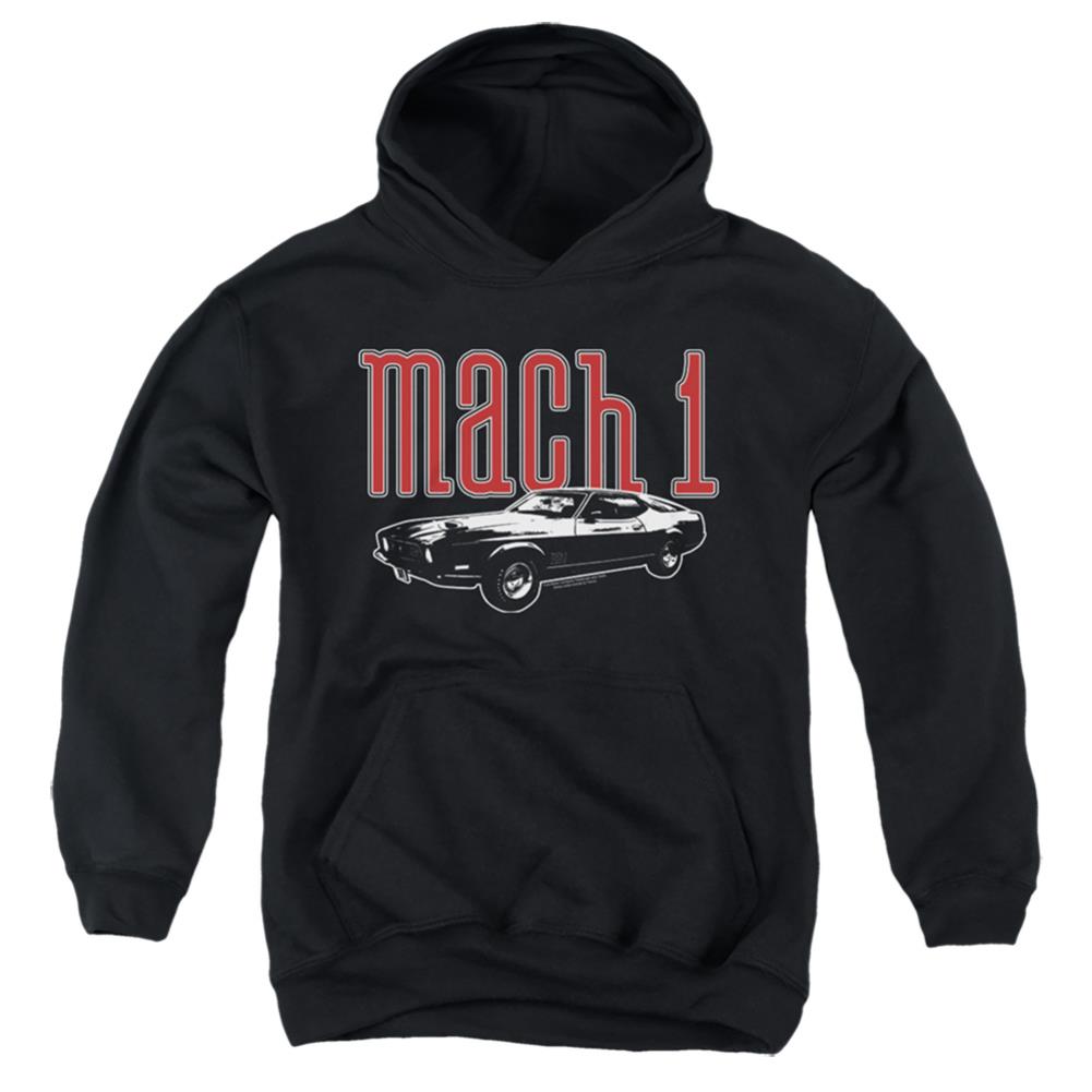 Ford Mach 1 Youth Cotton Poly Pull-Over Hoodie