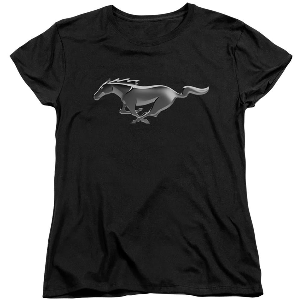 Ford Modern Mustang Women's 18/1 Cotton Short-Sleeve T-Shirt