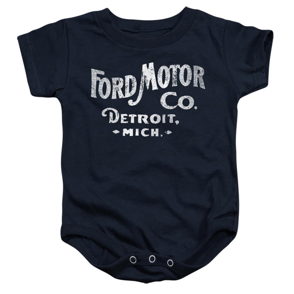 Ford Motor Co Infant's Cotton SS Snapsuit
