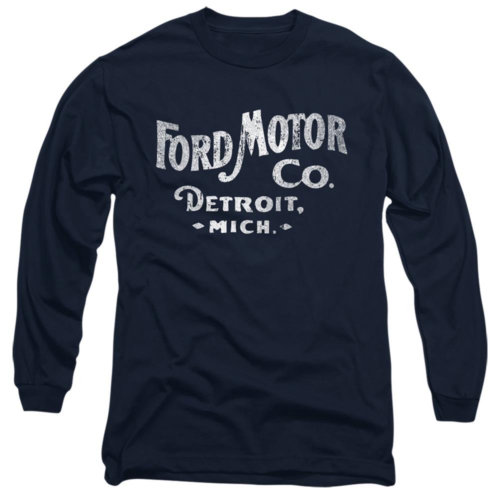 Ford Motor Co Men's 18/1 Cotton Long-Sleeve T-Shirt