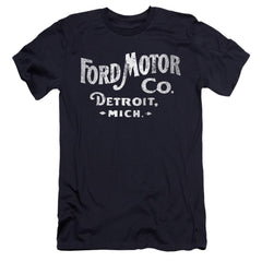 Ford Motor Co Men's Ultra-Soft 30/1 Cotton Slim Short-Sleeve T-Shirt