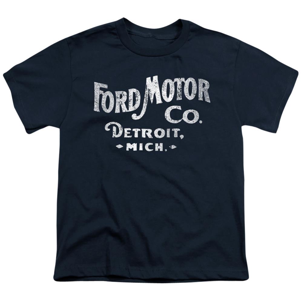 Ford Motor Co Youth 18/1 100% Cotton Short-Sleeve T-Shirt