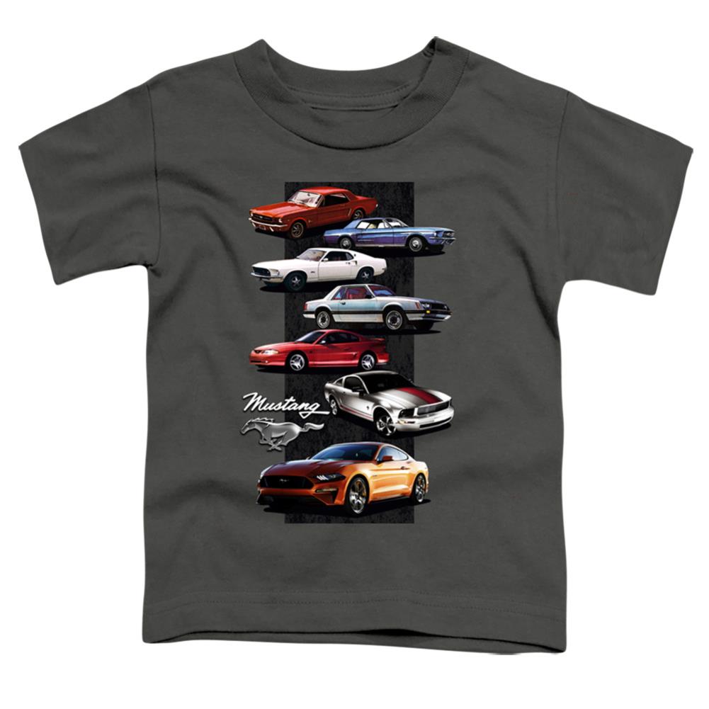 Ford Mustang Stack Toddler 18/1 Cotton Short-Sleeve T-Shirt