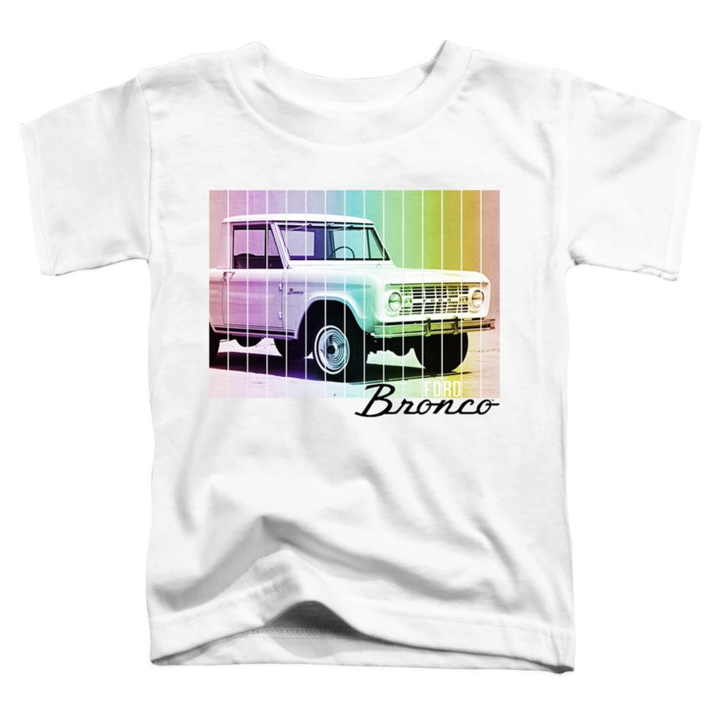 Ford Retro Rainbow Toddler 18/1 Cotton Short-Sleeve T-Shirt