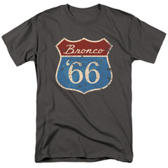 Ford Route 66 Bronco Men's 18/1 Cotton Short-Sleeve T-Shirt