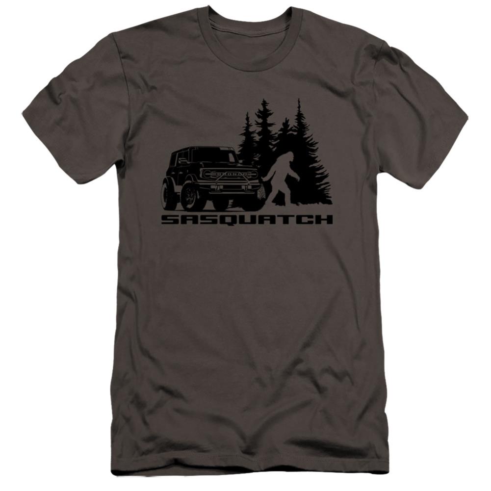 Ford Sasquatch Men's Ultra-Soft 30/1 Cotton Slim Short-Sleeve T-Shirt