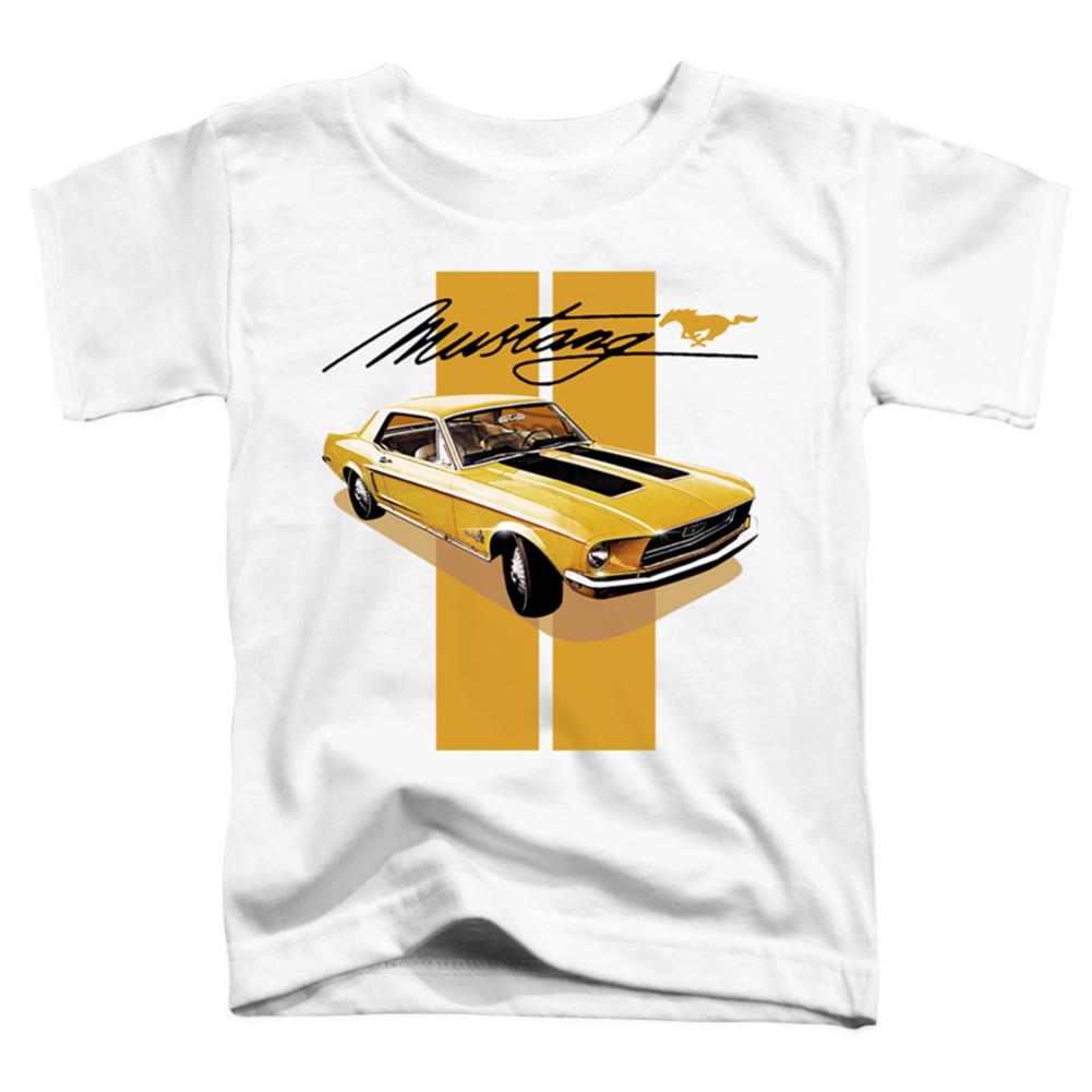 Ford Stang Stripes Toddler 18/1 Cotton Short-Sleeve T-Shirt