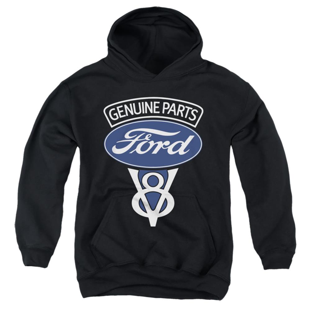 Ford V8 Genuine Parts Youth Cotton Poly Pull-Over Hoodie