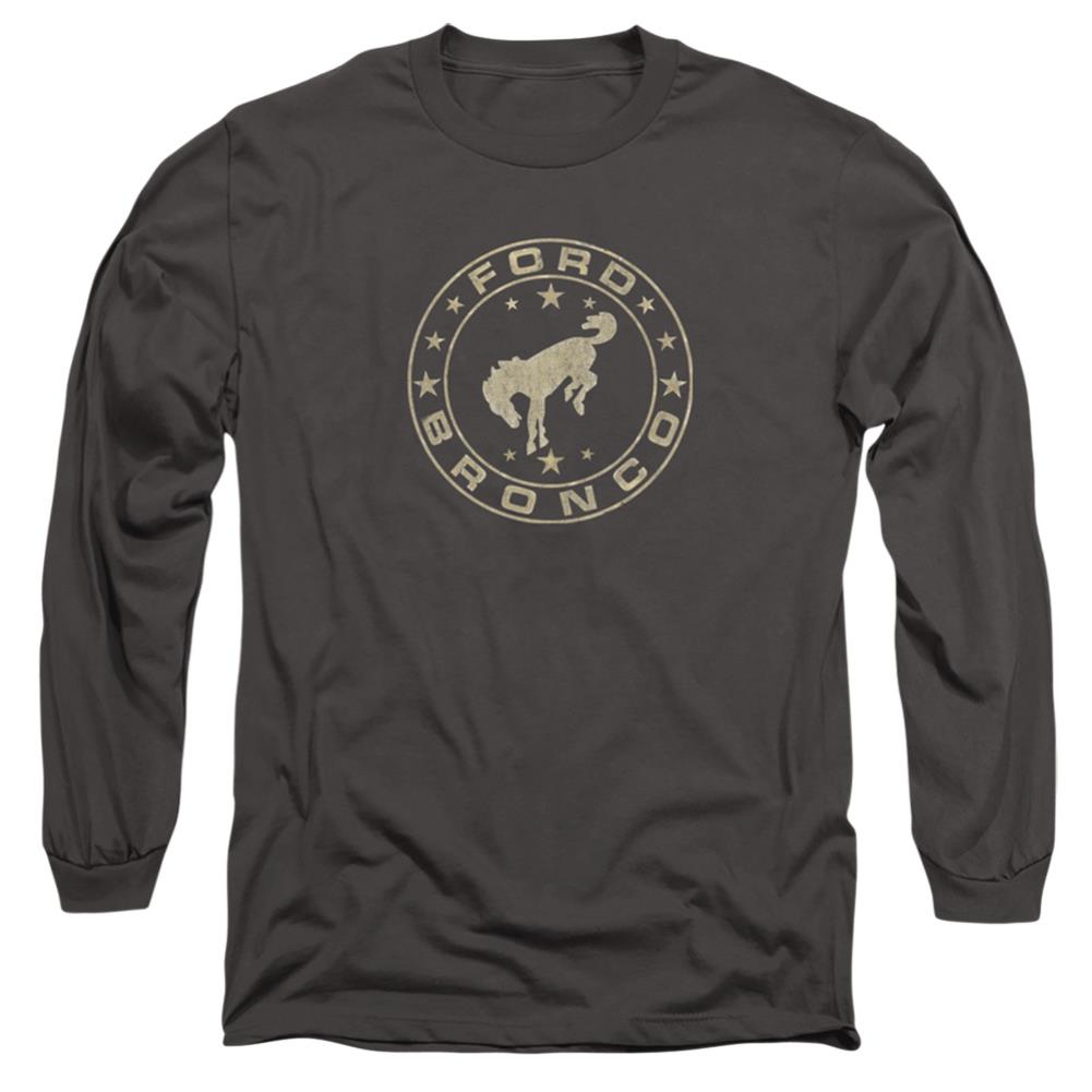 Ford Vintage Star Bronco Men's 18/1 Cotton Long-Sleeve T-Shirt