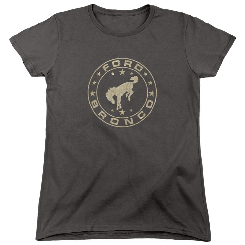 Ford Vintage Star Bronco Women's 18/1 Cotton Short-Sleeve T-Shirt