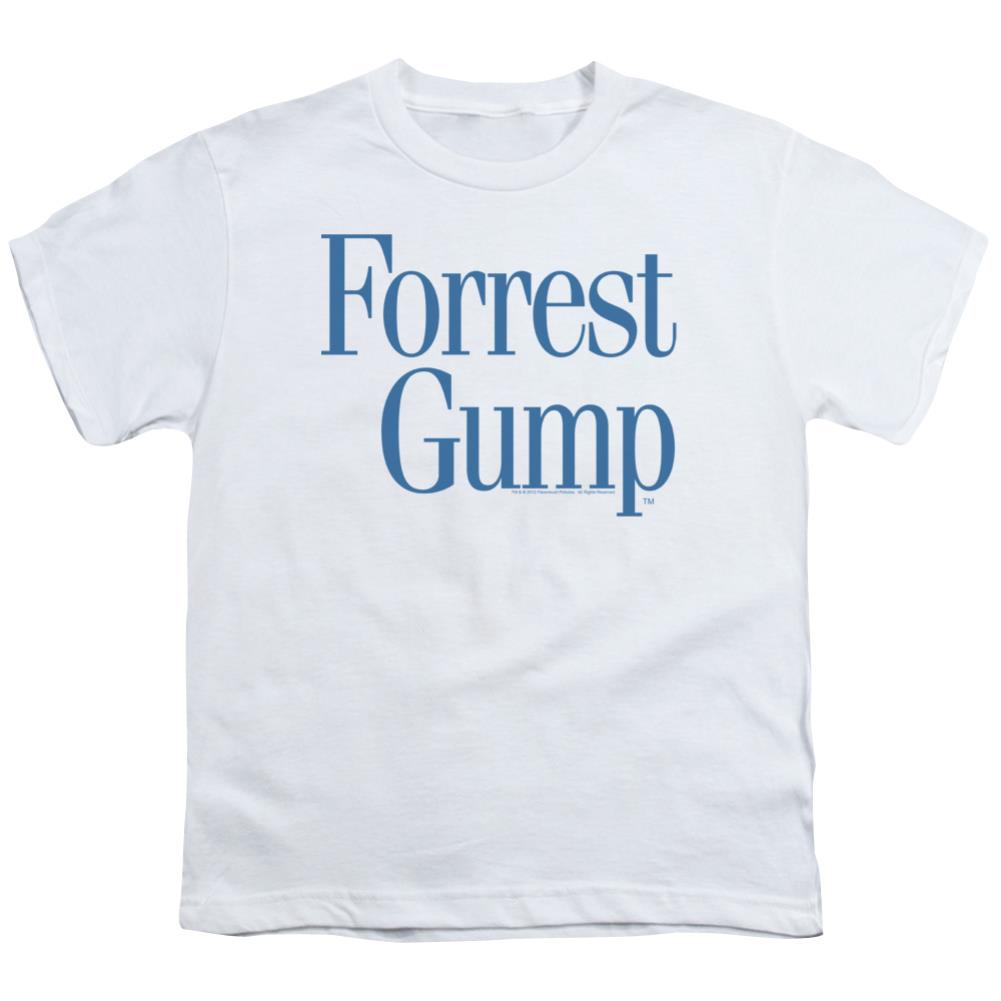 Forrest Gump Logo Youth 18/1 100% Cotton Short-Sleeve T-Shirt