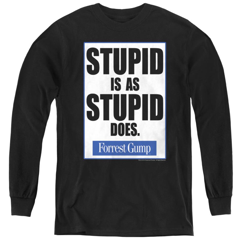 Forrest Gump Stupid Is Youth Long-Sleeve T-Shirt