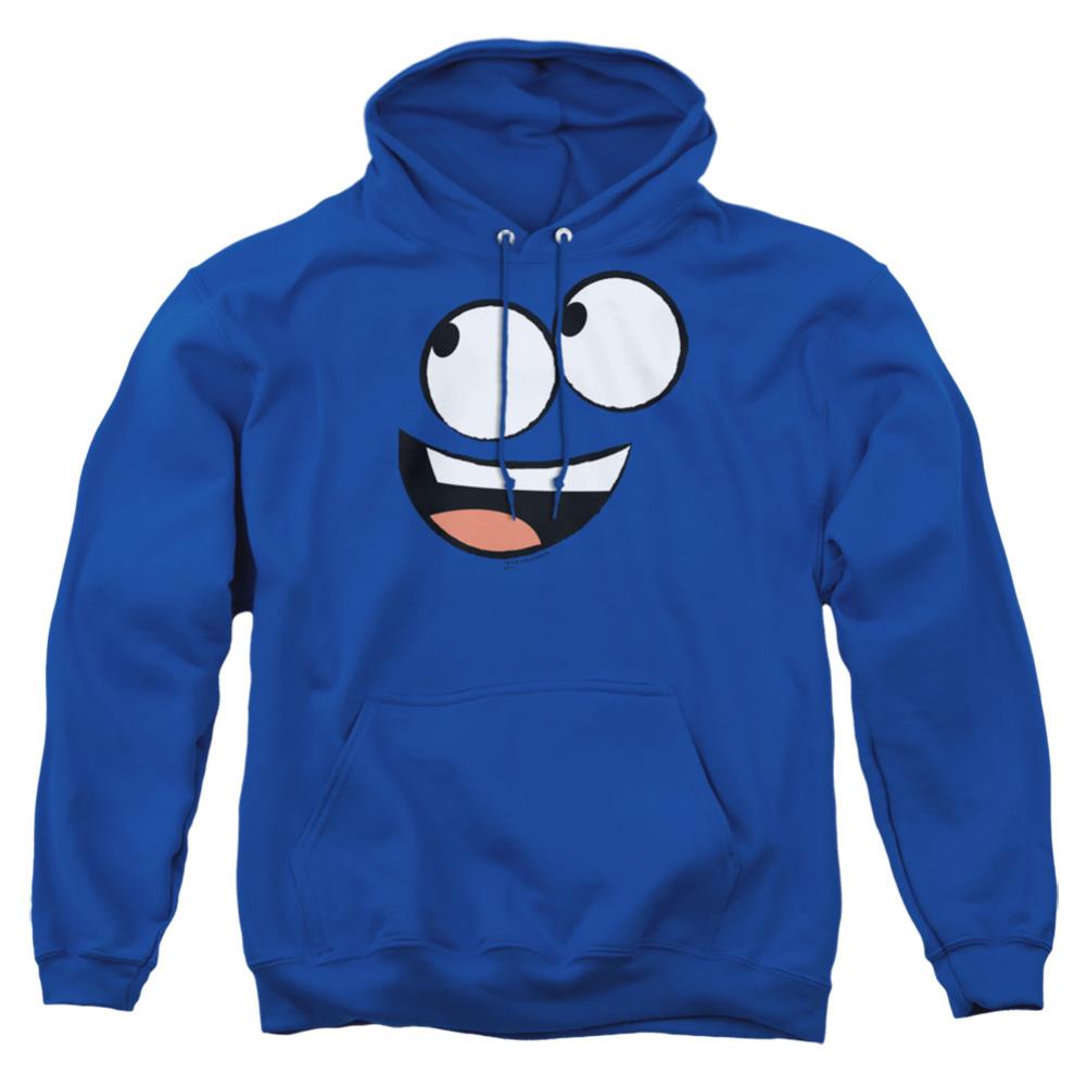 Foster's Home For Imaginary Friends Blue Face Men's Pull-Over 75 25 Poly Hoodie