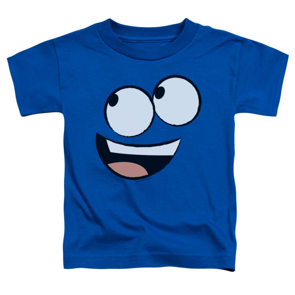 Foster's Home For Imaginary Friends Blue Face Toddler 18/1 Cotton Short-Sleeve T-Shirt