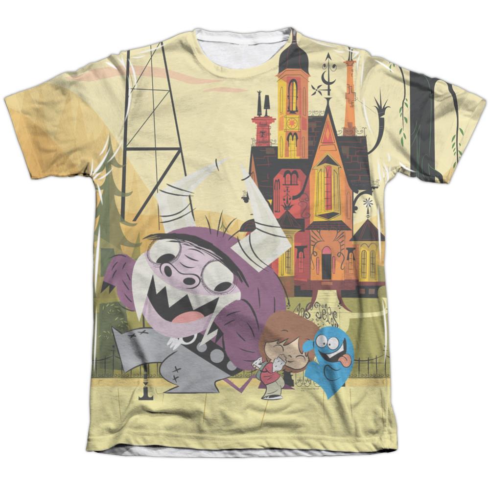 Foster's Home For Imaginary Friends Funny Friends Men's Regular Fit Poly Cotton Short-Sleeve T-Shirt