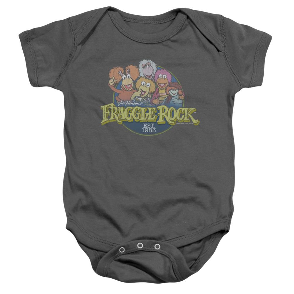 Fraggle Rock Circle Logo Infant's Cotton SS Snapsuit