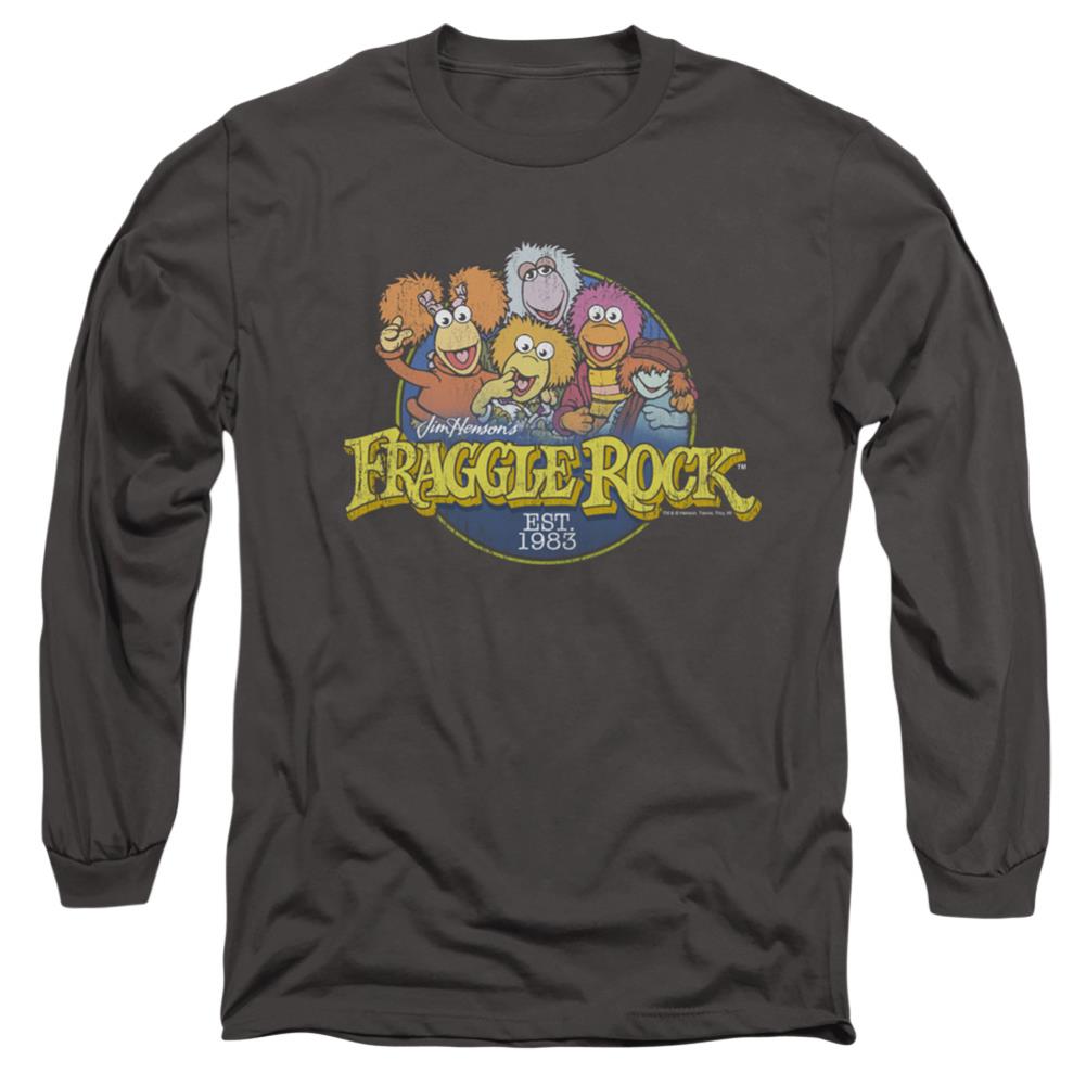 Fraggle Rock Circle Logo Men's 18/1 Cotton Long-Sleeve T-Shirt